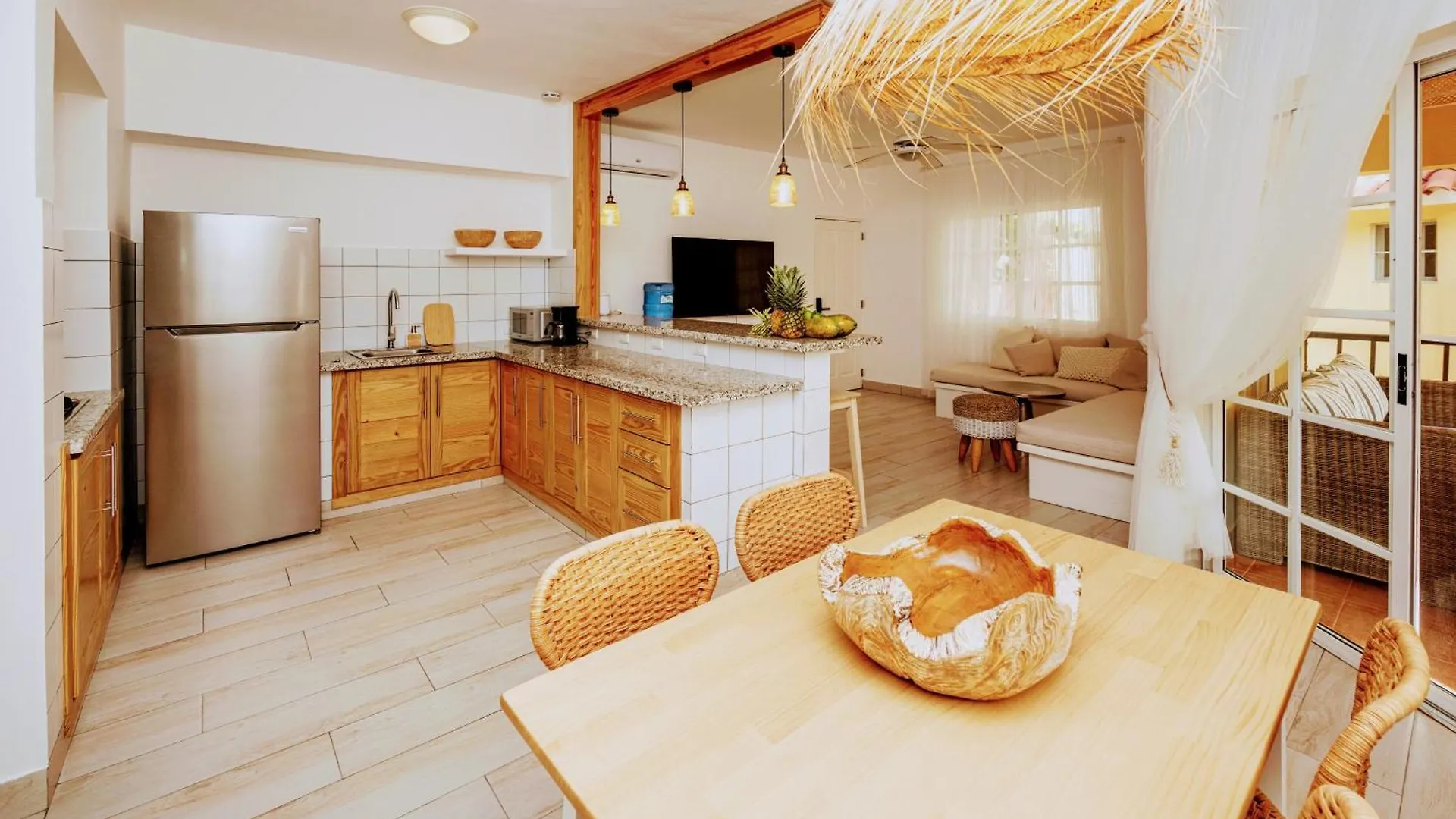 Apartment 50 Steps To Private Beach Poolside Rooftop Terrace Punta Cana